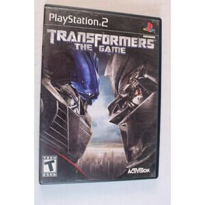 Transformers: The Game (Sony PlayStation 2 PS2, 2007) authentic, tested
